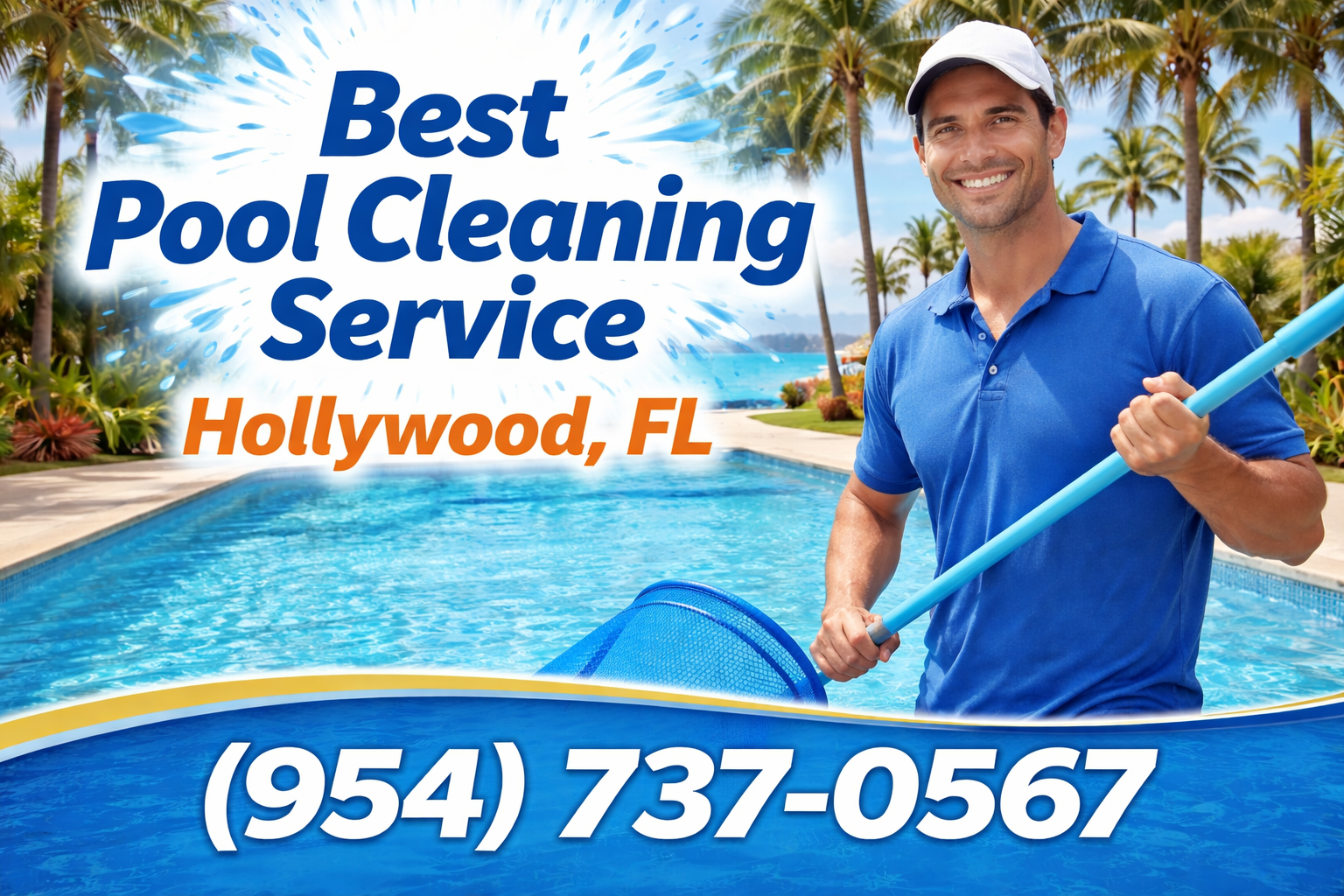 Best Pool Cleaning Service in Hollywood
