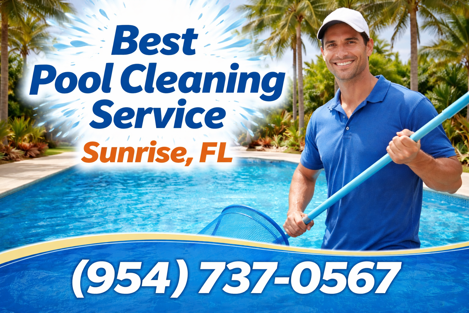 Best Pool Cleaning Service in Sunrise