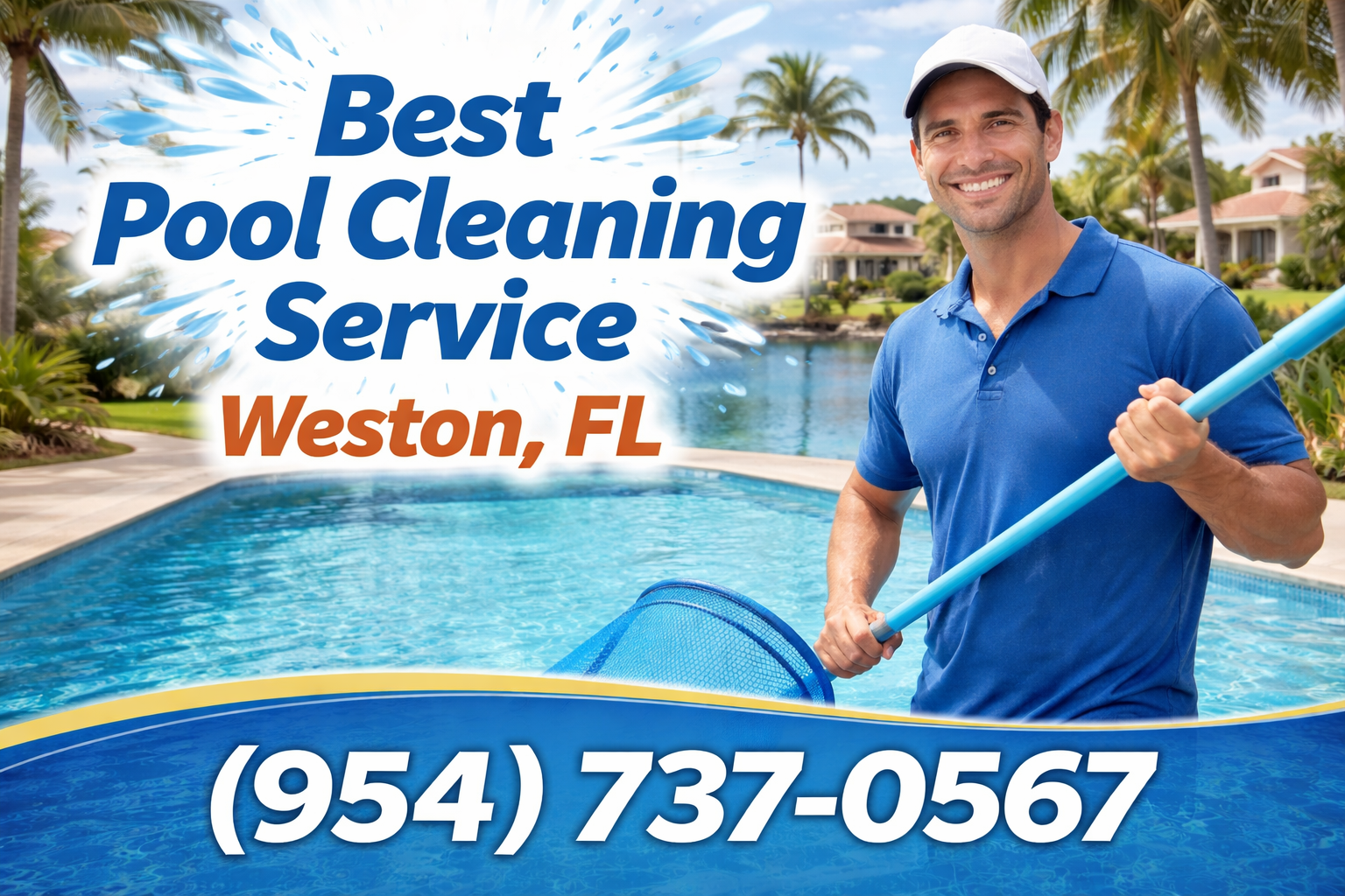 Best Pool Cleaning Service in Weston