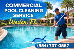 Weston Commercial Pool Cleaning Service