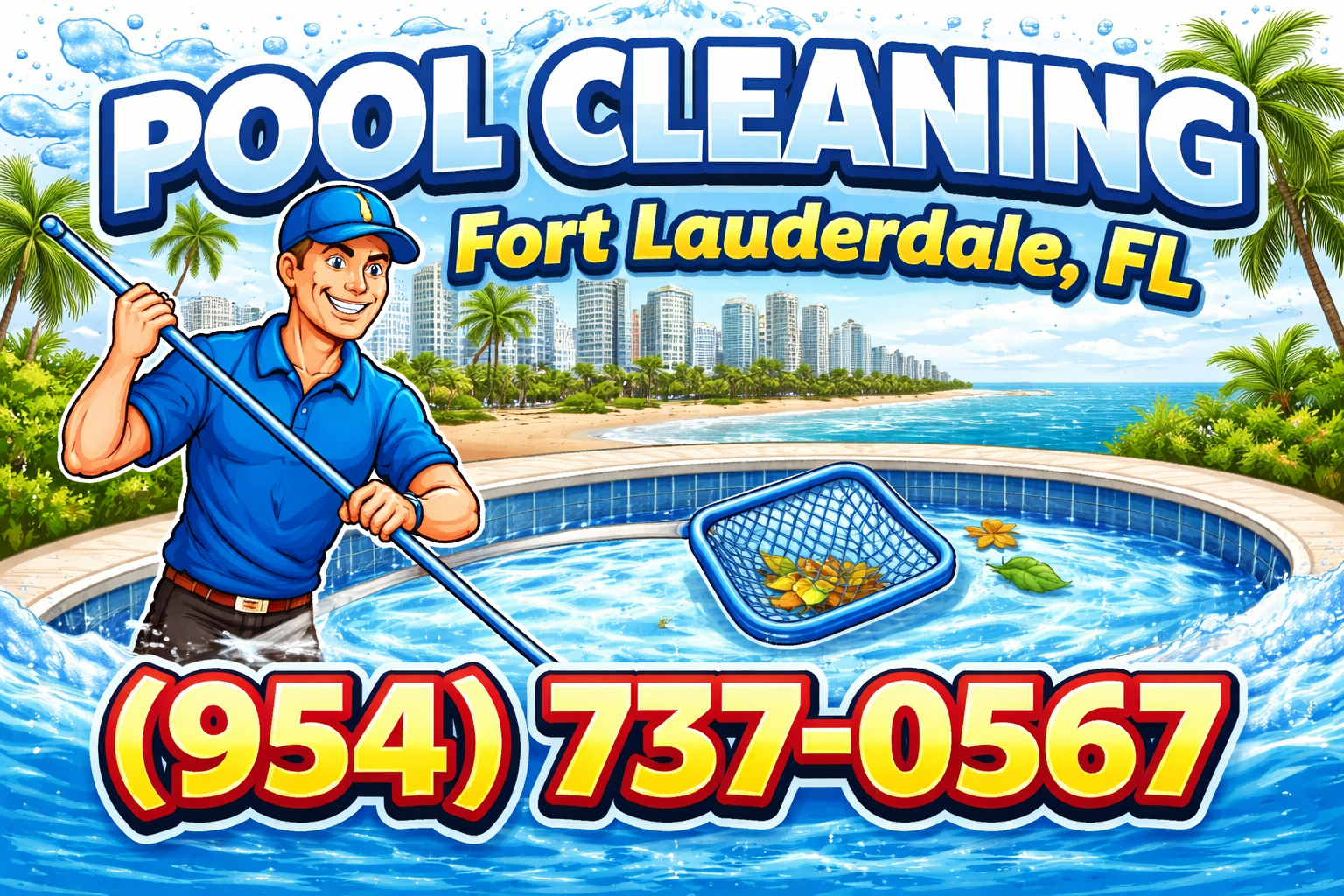 Pool Cleaning in Fort Lauderdale