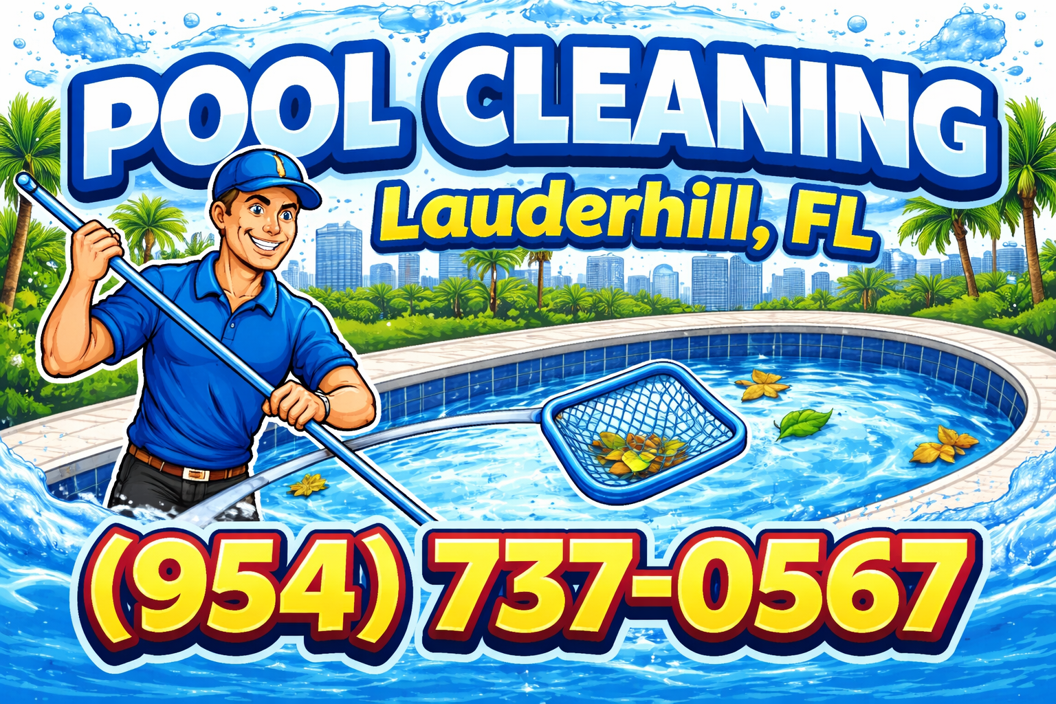 Pool Cleaning in Lauderhill