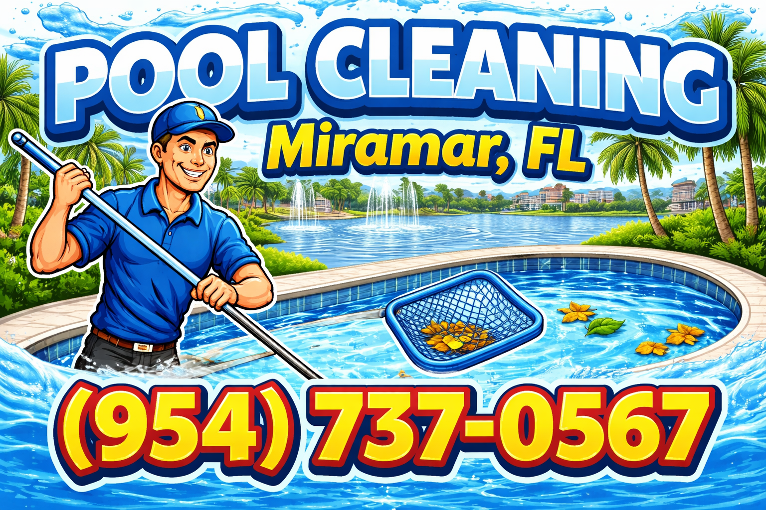 Pool Cleaning in Miramar