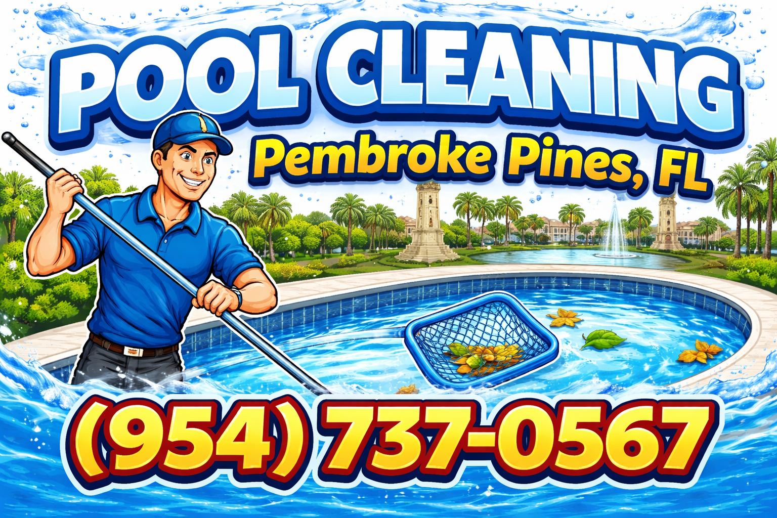 Pool Cleaning in Pembroke Pines