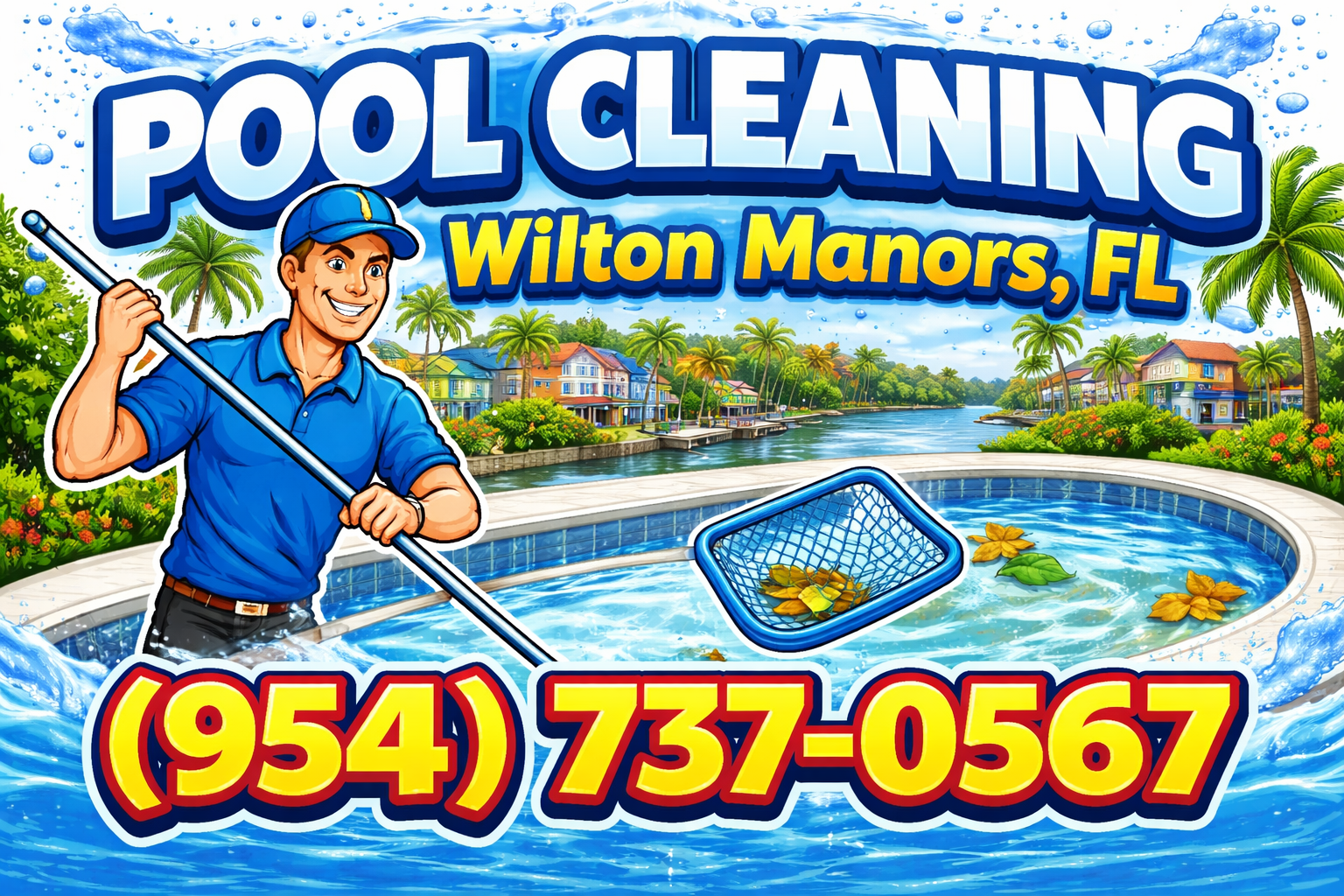 Pool Cleaning in Wilton Manors