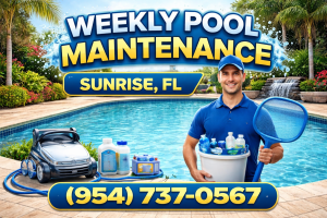 Sunrise Weekly Pool Maintenance
